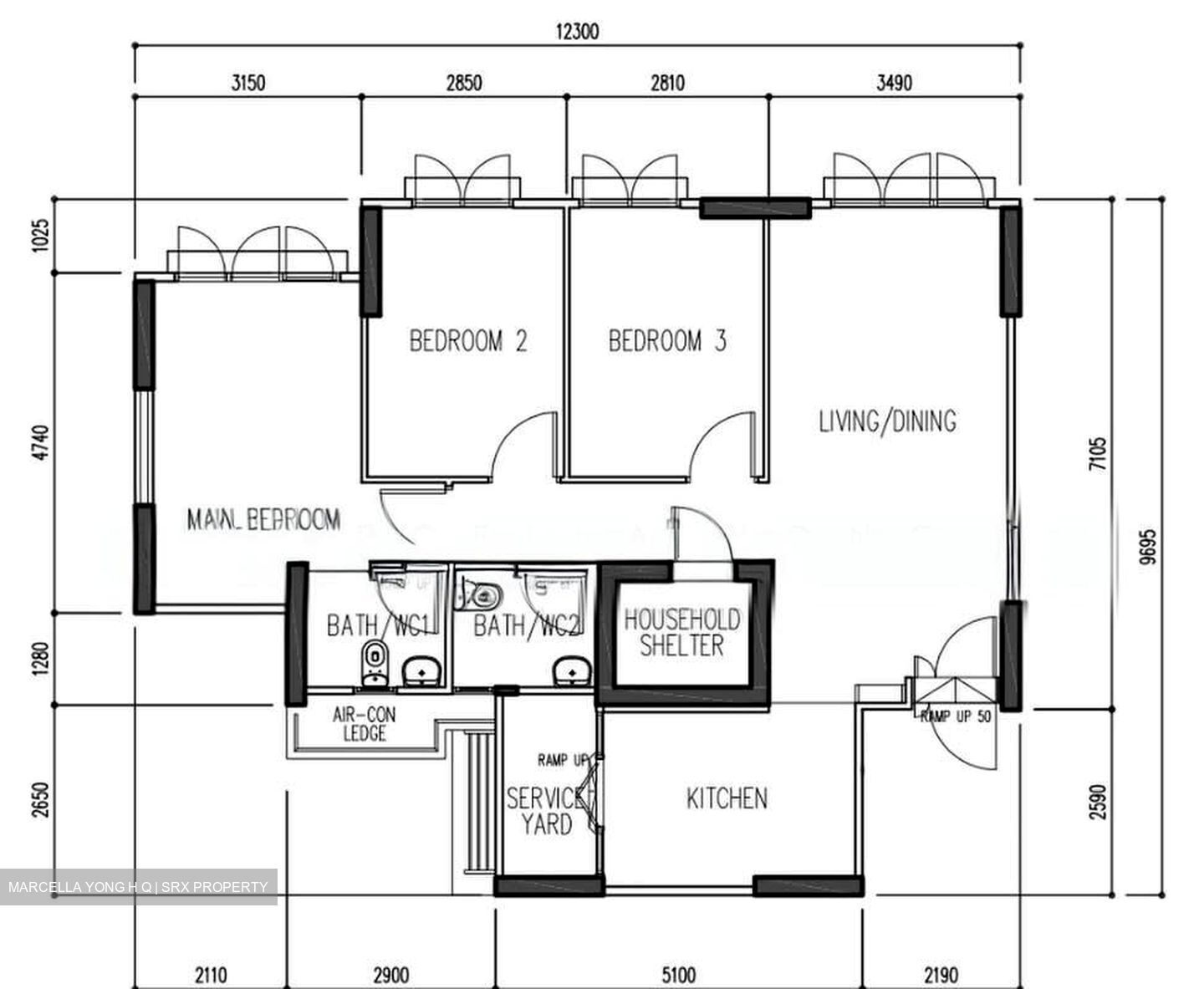 Blk 376A Hougang Dewcourt (Hougang), HDB 4 Rooms #587467691